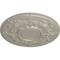 Ekena Millwork Oslo Ceiling Medallion (Fits Canopies up to 10 1/2"), Hand-Painted Pearl White, 28 1/8"OD x 1 3/4"P CM28OSPWS - alternate 3